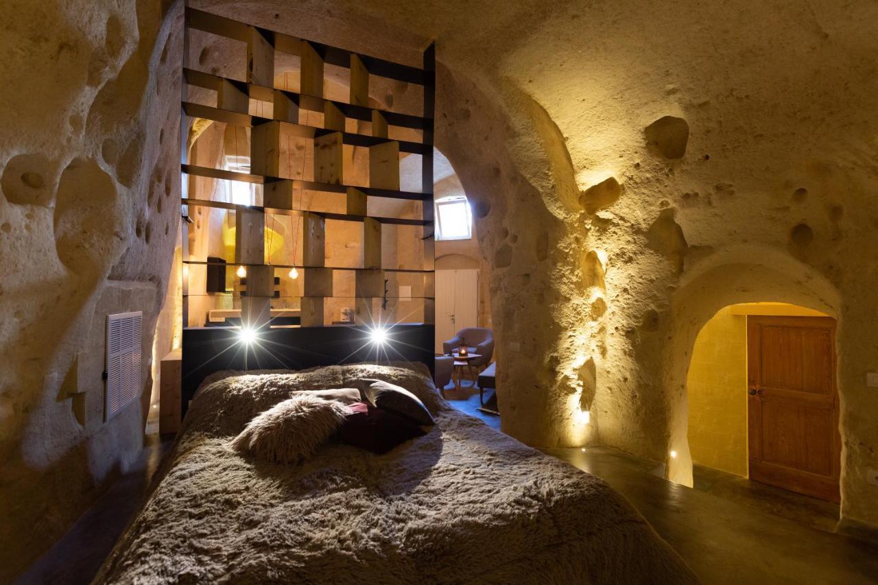 Ferienwohnung Grotta Barisano Matera Exterior foto