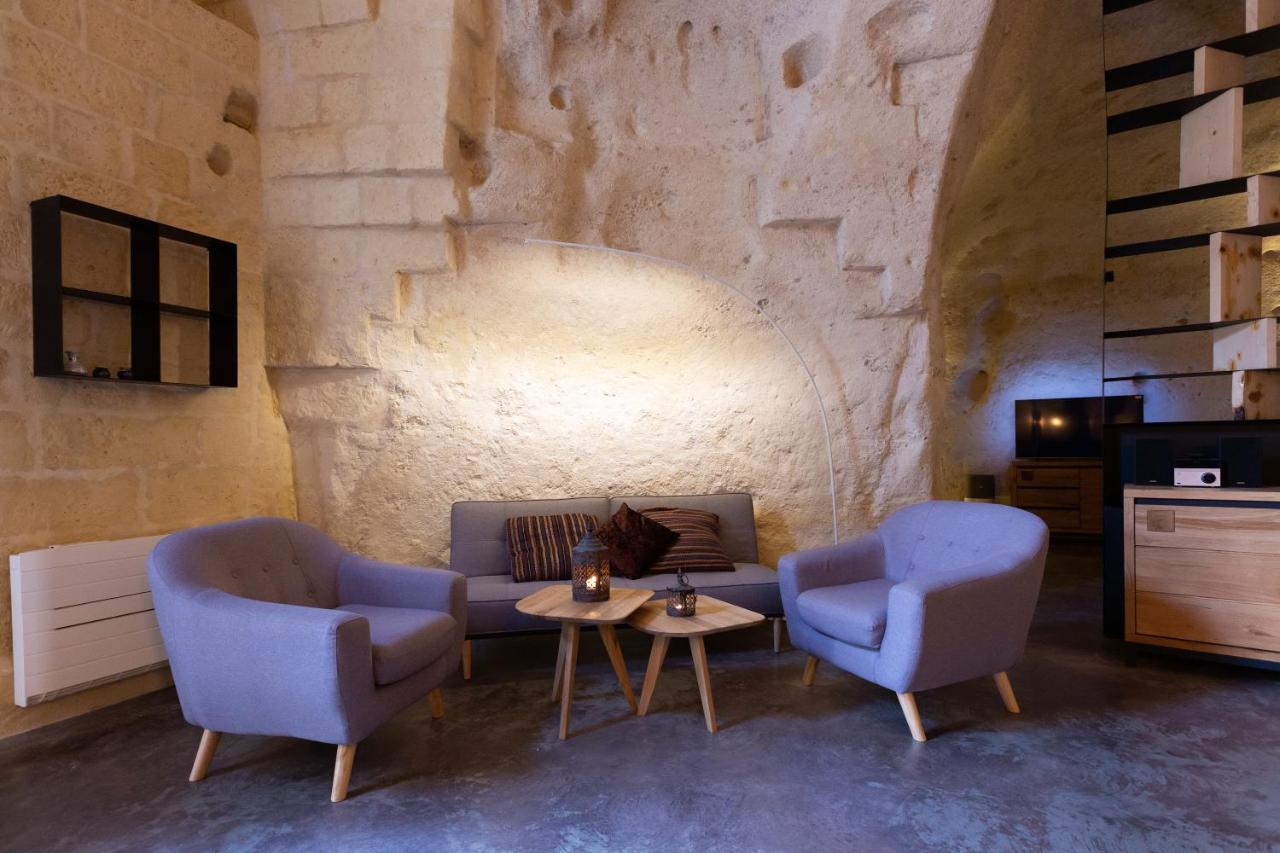 Ferienwohnung Grotta Barisano Matera Exterior foto