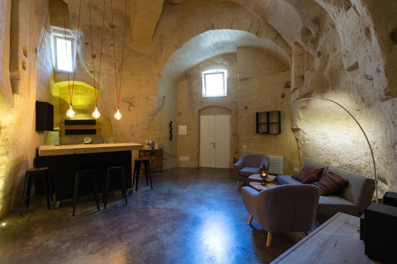 Ferienwohnung Grotta Barisano Matera Exterior foto