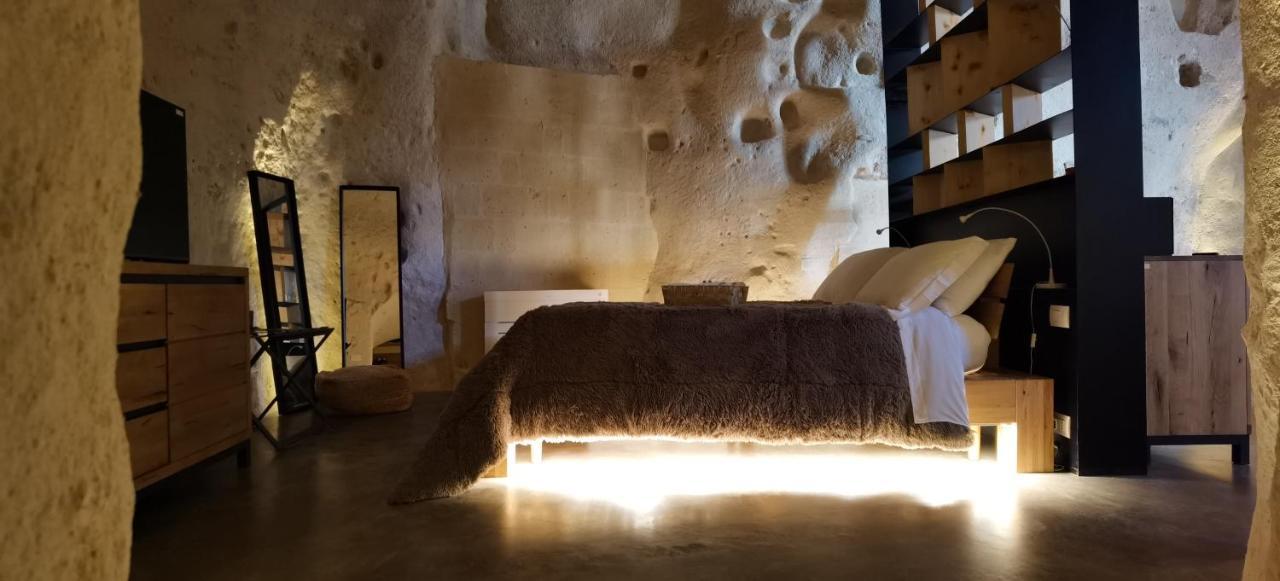 Ferienwohnung Grotta Barisano Matera Exterior foto
